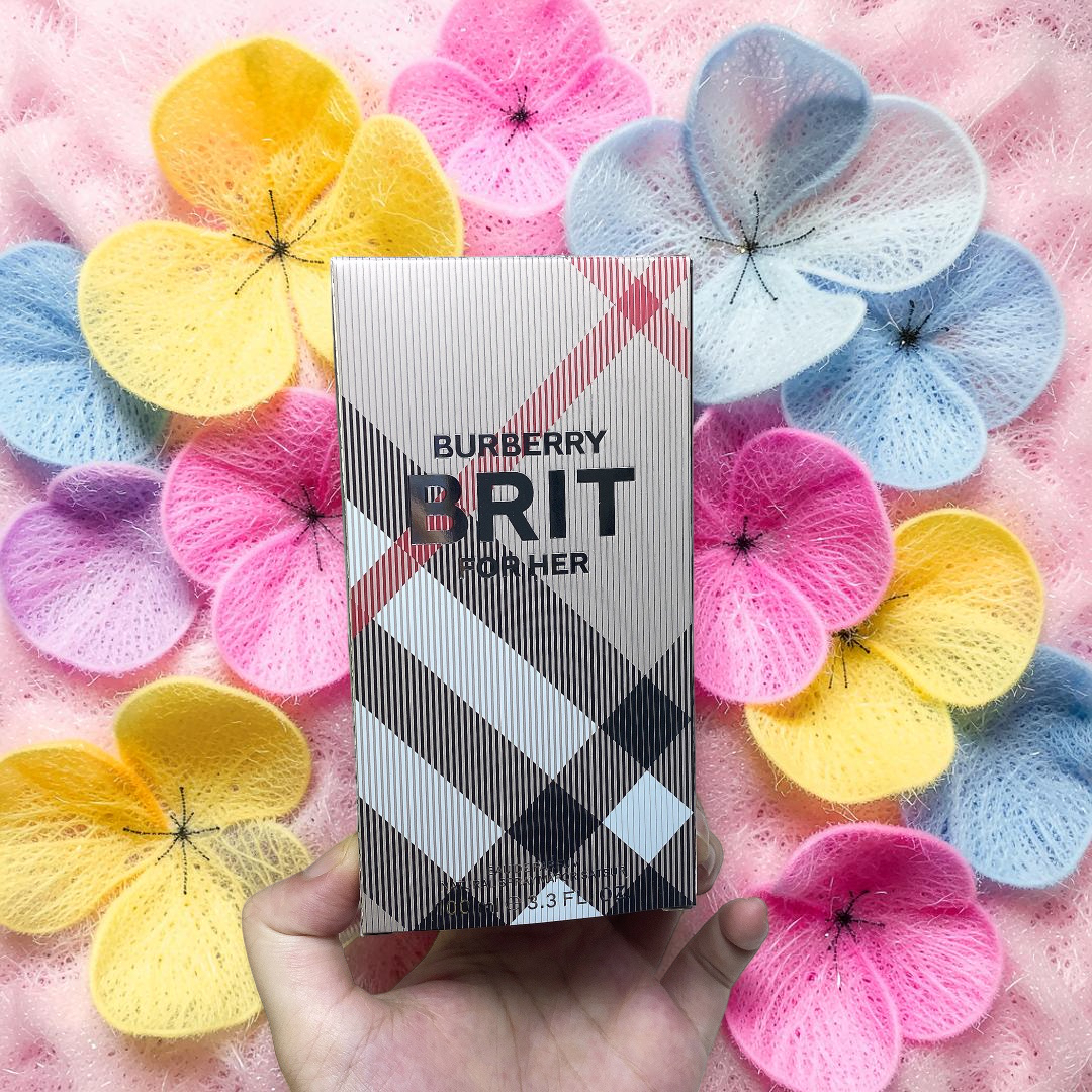 Burberry Brit For Her Eau de Toilette 100ml Classic Sweet Floral Women's Fragrance