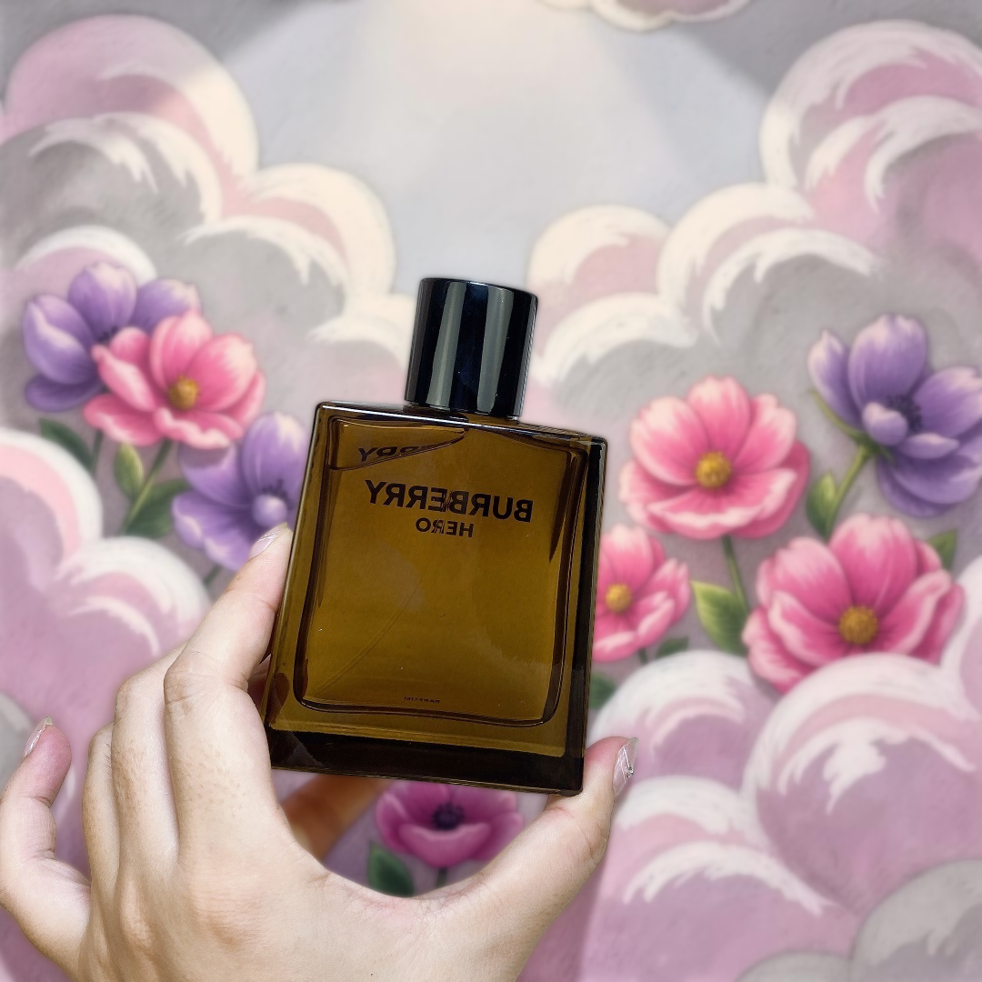 Burberry Hero Parfum 100ml Intense Woody Leather Men's Fragrance
