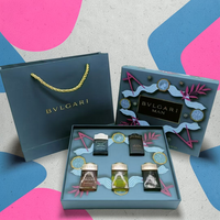 Bvlgari Man Miniature Fragrance Gift Set Eau de Parfum Collection 5 x 5ml