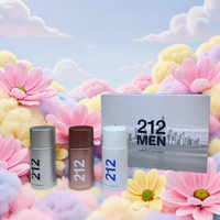 Carolina Herrera 212 Men Miniature Travel Gift Set (3 Pieces)