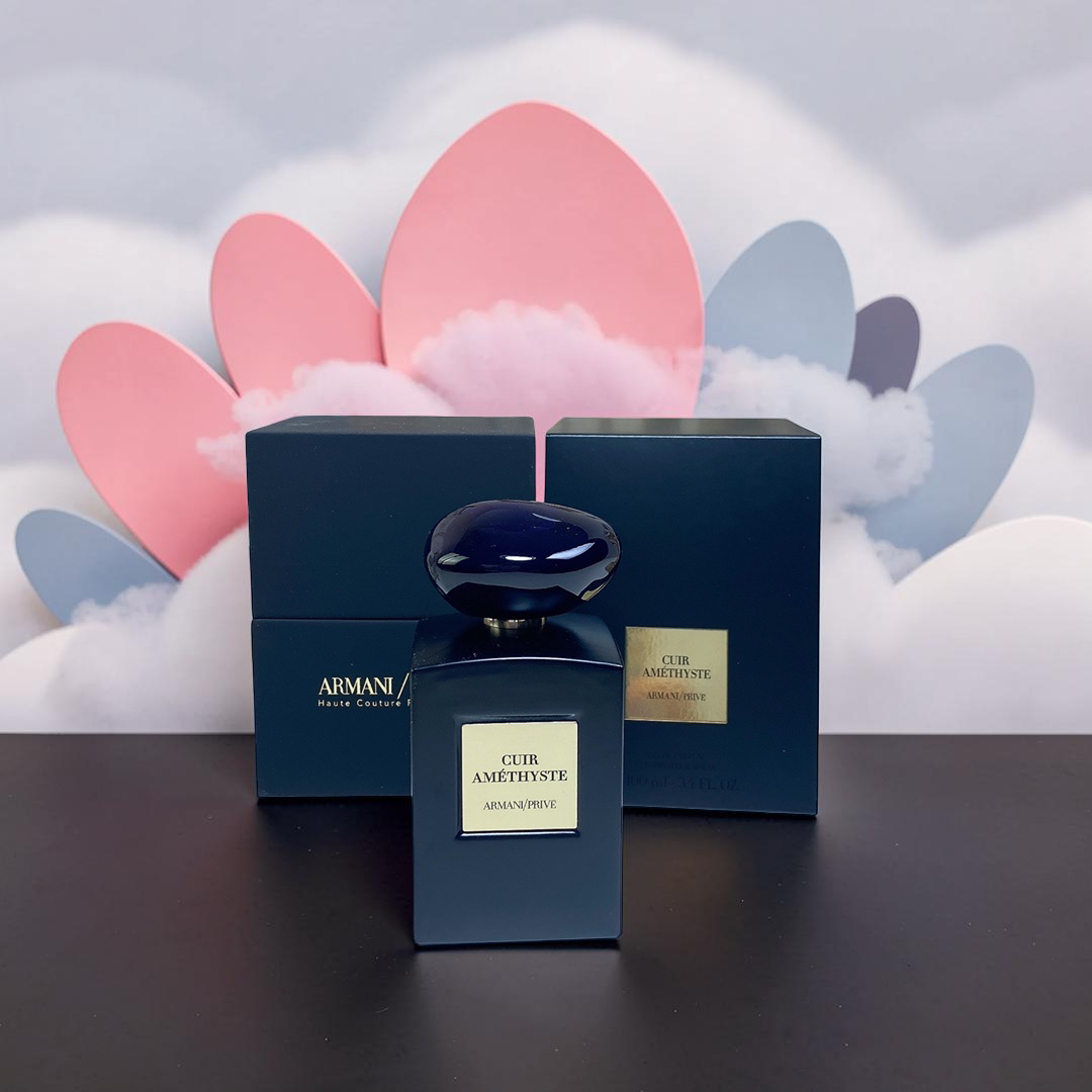 Giorgio Armani Privé Cuir Améthyste Eau de Parfum 100ml Unisex Leather Woody Fragrance
