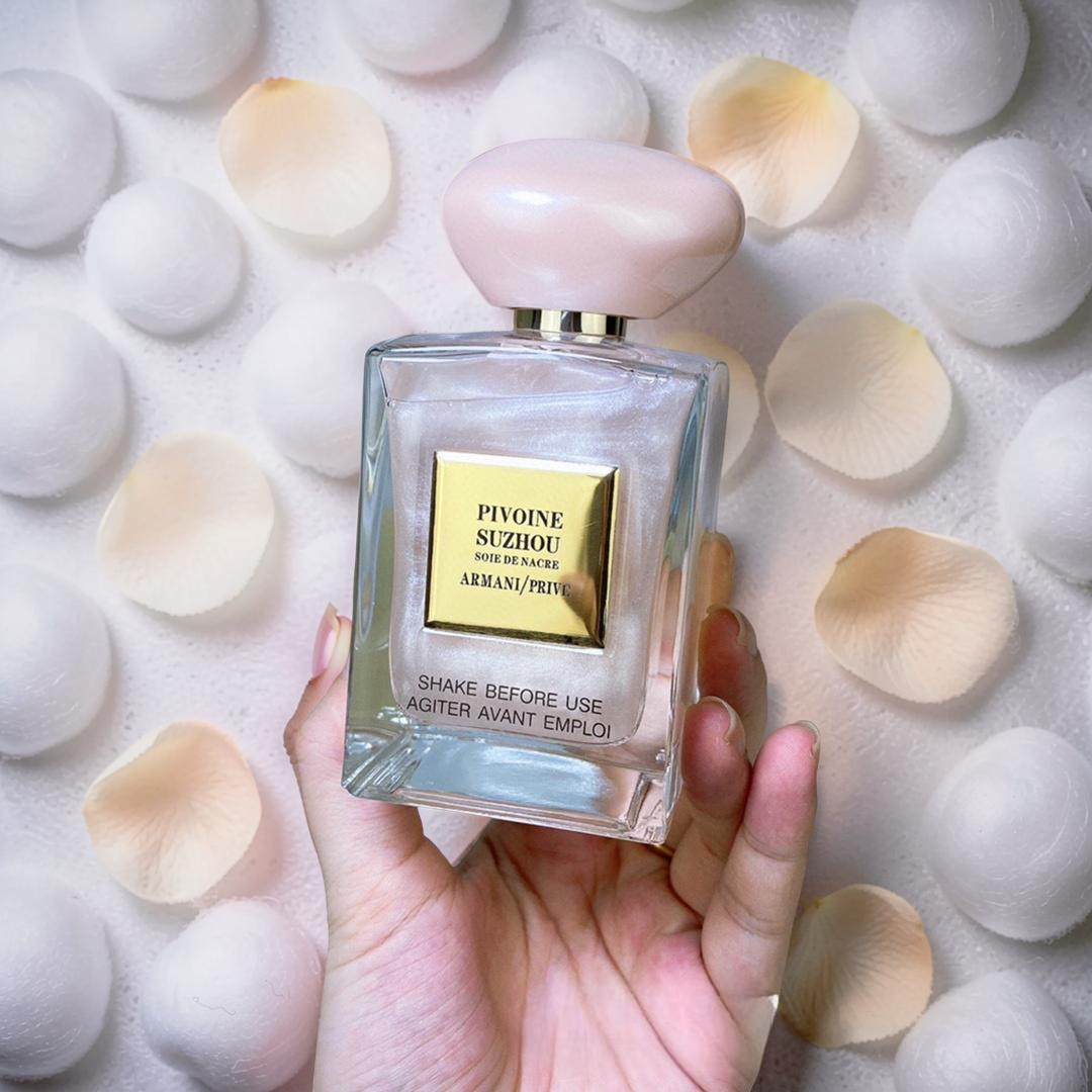Giorgio Armani Privé Pivoine Suzhou Soie de Nacre Eau de Toilette 100ml Limited Edition Floral Fragrance