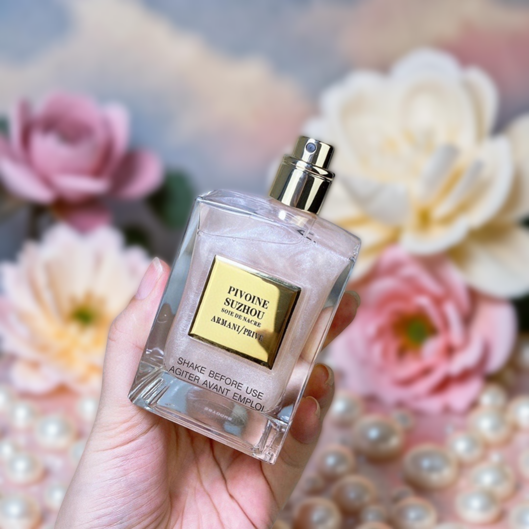 Giorgio Armani Privé Pivoine Suzhou Soie de Nacre Eau de Toilette 100ml Limited Edition Floral Fragrance