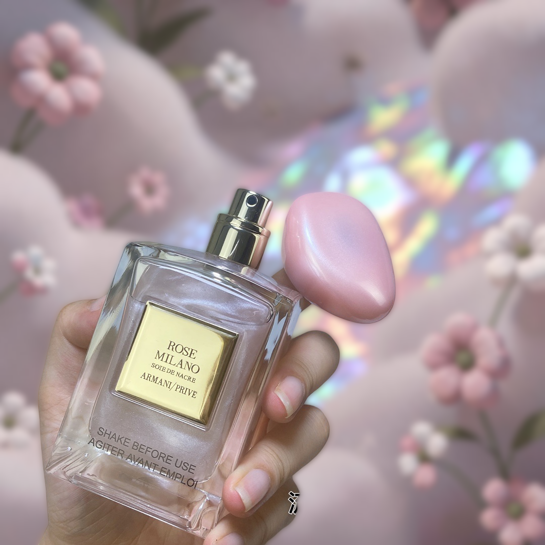 Giorgio Armani Privé Rose Milano Soie de Nacre Eau de Toilette 100ml Shimmering Rose Fragrance