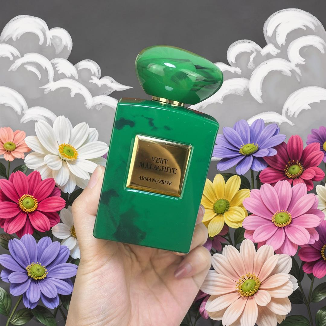 Giorgio Armani Privé Vert Malachite Eau de Parfum 100ml Unisex White Floral Fragrance