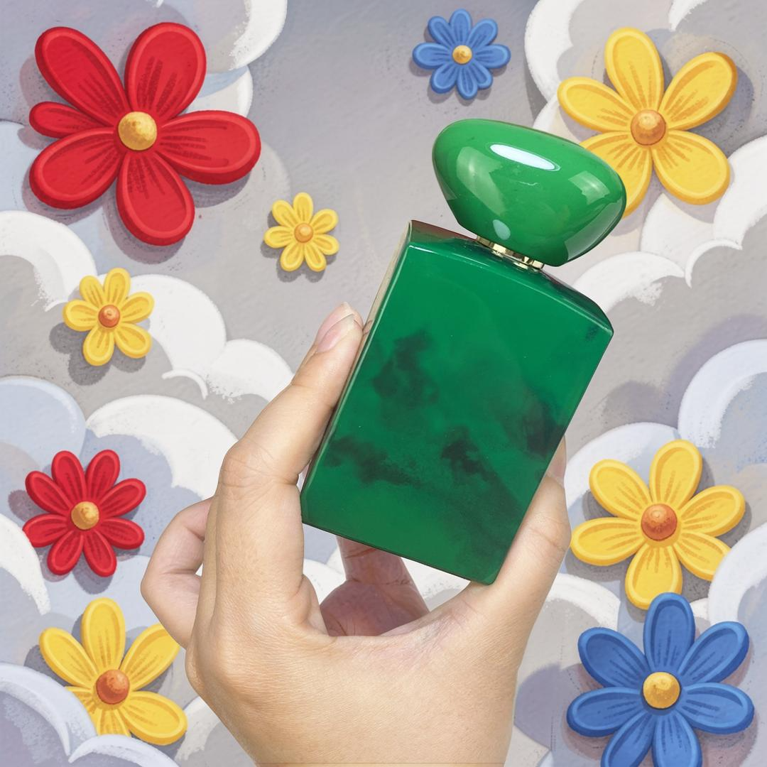 Giorgio Armani Privé Vert Malachite Eau de Parfum 100ml Unisex White Floral Fragrance