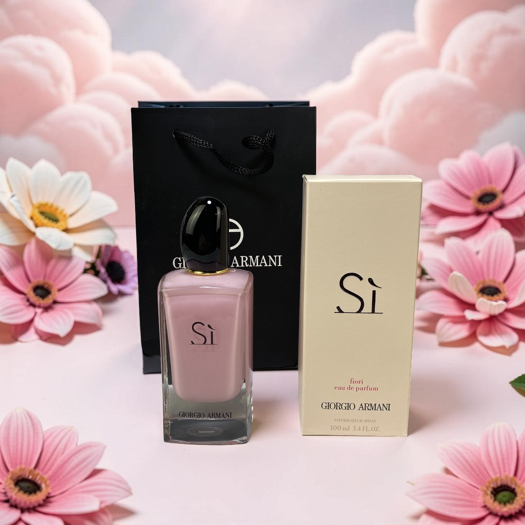 Giorgio Armani Sì Fiori Eau de Parfum 100ml Women's Floral Chypre Fragrance