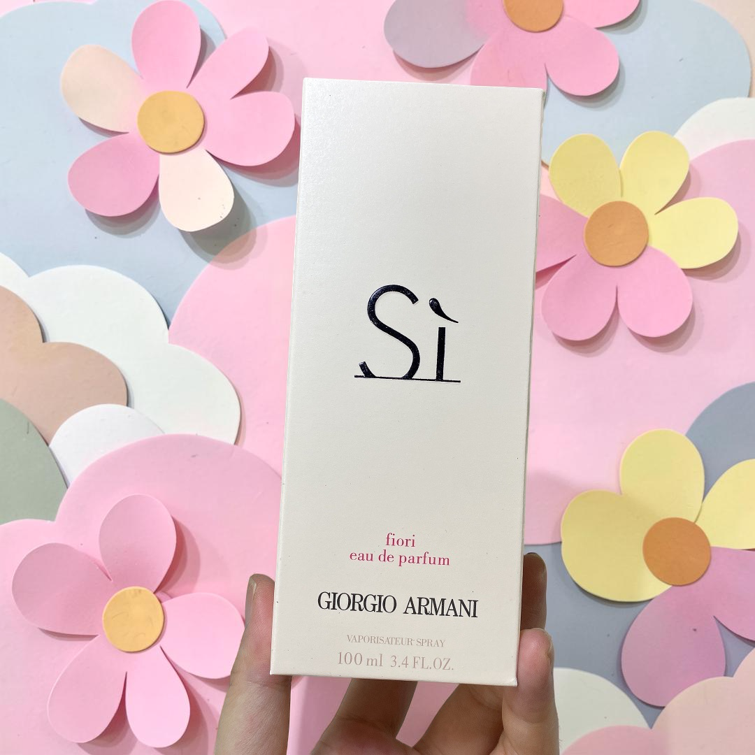Giorgio Armani Sì Fiori Eau de Parfum 100ml Women's Floral Chypre Fragrance