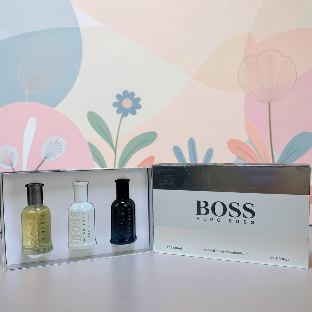Hugo Boss BOSS Bottled Trio Gift Set (3 x 30ml Eau de Toilette)