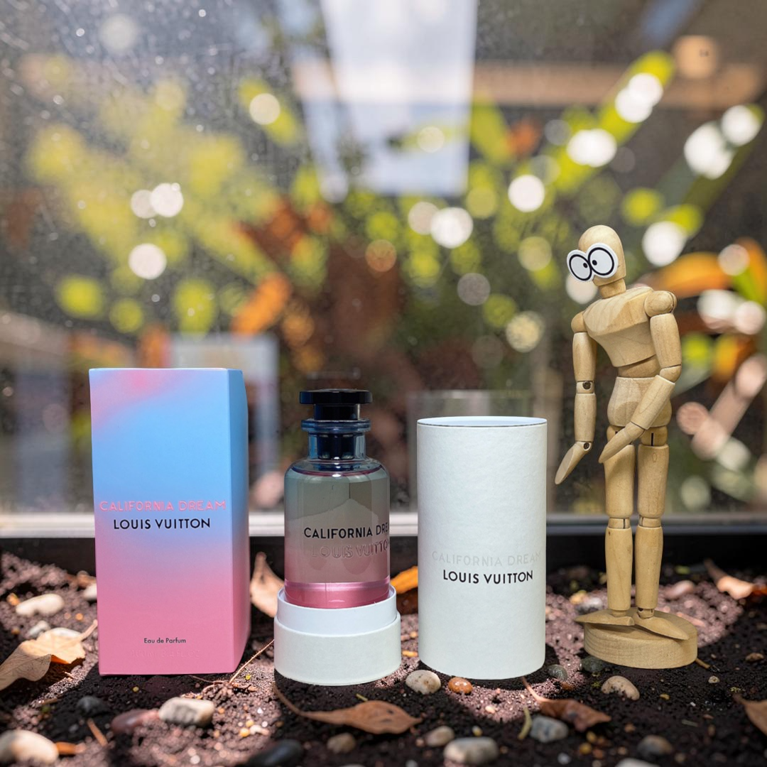Louis Vuitton California Dream Eau de Parfum 100ml - Bottle Base & Packaging Details