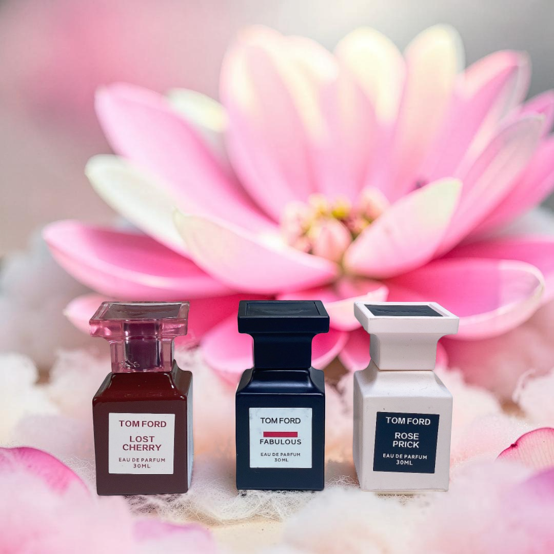 Tom Ford Private Blend Trio Set – Lost Cherry, Fabulous, and Rose Prick (30ml)
