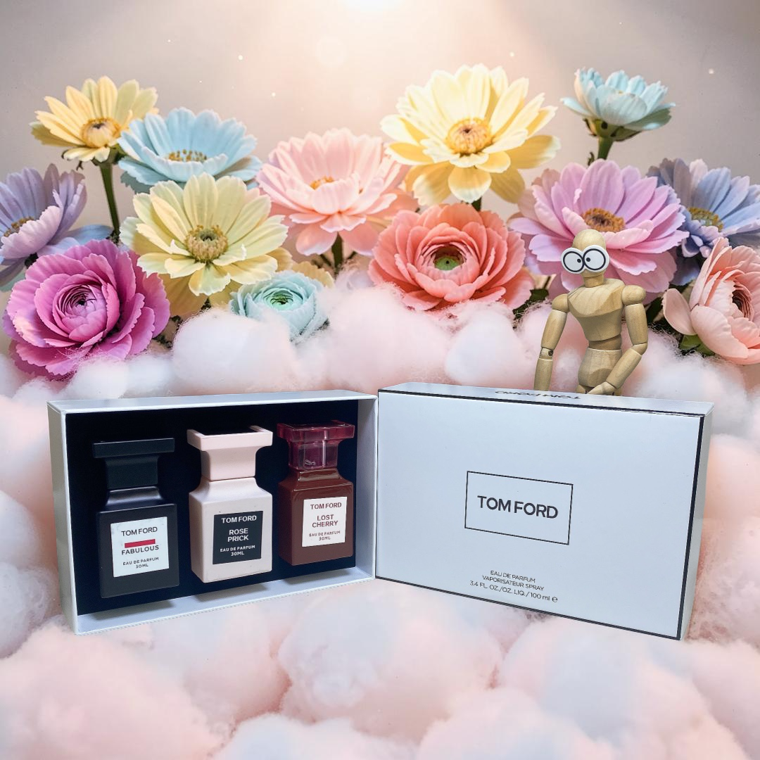 Tom Ford Private Blend Trio Set – Lost Cherry, Fabulous, and Rose Prick (30ml)